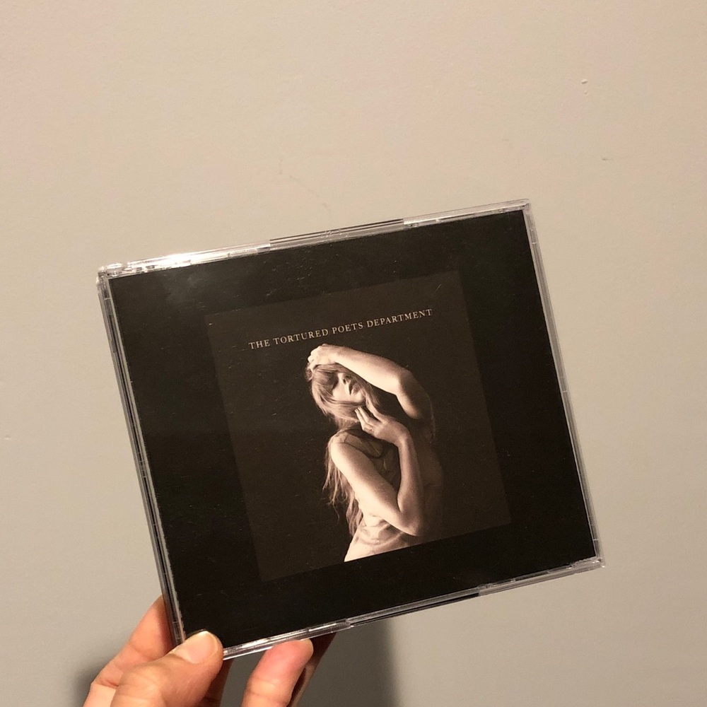 The Tortured Poets Department The Black Dog Cover Edition CD